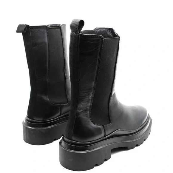 Aqua Black Ankle Boots - Picture 3 of 14